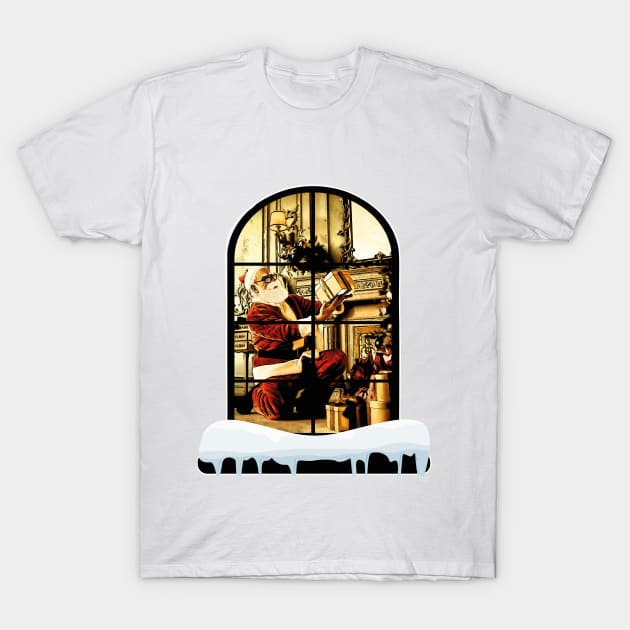 Santa in your house T-Shirt by Teija.I.Art&Design